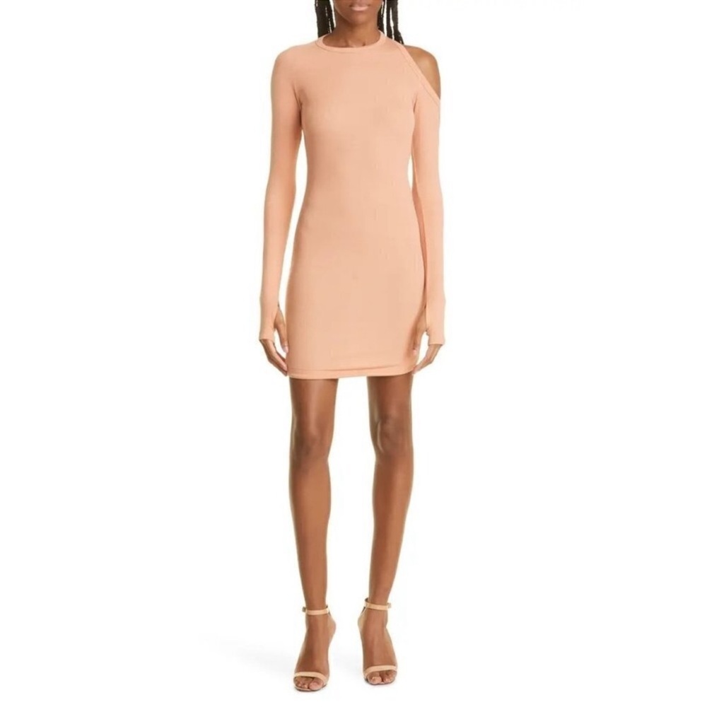 Nwt Alix NYC Elton Single Cold Shoulder mini dress sz M #C1
